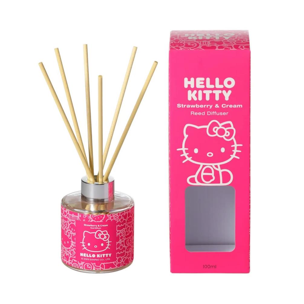 Hello Kitty Strawberry & Cream Reed Diffuser - 100ml £15.29